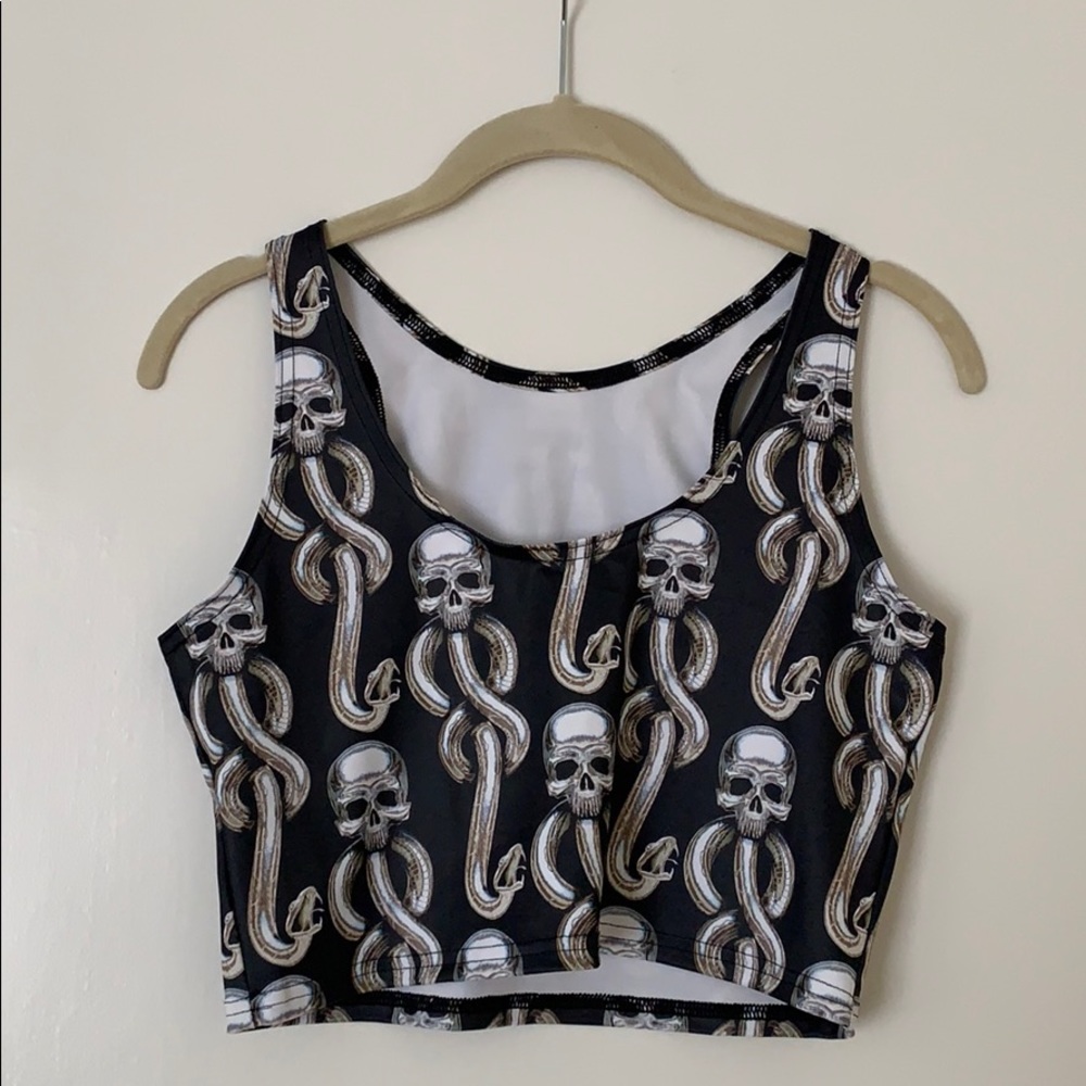 Blackmilk: Dark Mark Reversible Crop Top